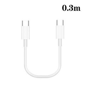 XJ-97 60W 3A USB-C / Type-C naar Type-C snellaaddatakabel voor iPhone 15-serie / iPad-serie, 0.3m, 0.5m, 1m, 2m