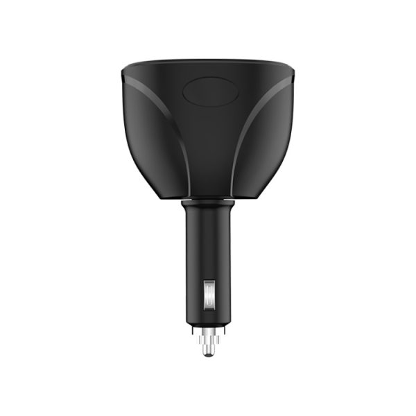Sigarettenaansteker autolader Dubbele USB QC 3.0 Dubbel snel opladen 6A autolader, WMY-C113