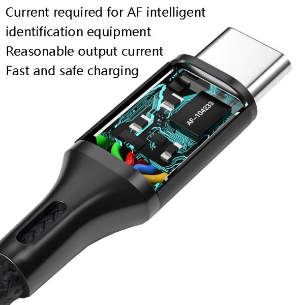 4 STUKS 2.4A USB-C / Type-C naar USB gevlochten snelladende synchronisatiegegevenskabel, lengte:, 0.25m (Red), 0.25m (Blue), 0.25m (Black), 0.25m (Silver), 1m (Red), 1m (Blue), 1m (Black), 1m (Silver), 1.5m (Red), 1.5m (Blue), 1.5m (Black), 1.5m (Silve...