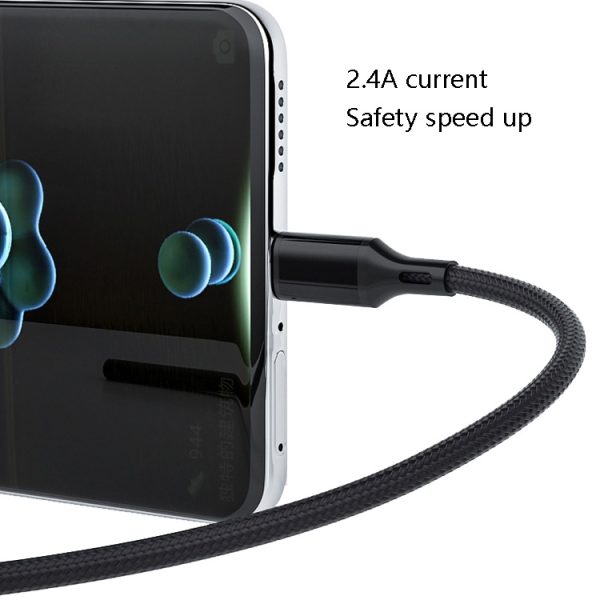 4 STUKS 2.4A USB-C / Type-C naar USB gevlochten snelladende synchronisatiegegevenskabel, lengte:, 0.25m (Red), 0.25m (Blue), 0.25m (Black), 0.25m (Silver), 1m (Red), 1m (Blue), 1m (Black), 1m (Silver), 1.5m (Red), 1.5m (Blue), 1.5m (Black), 1.5m (Silve...