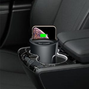 Car Cup 4 in 1 draadloze oplader Ondersteuning 15W / 10W / 7.5W / 5W draadloos opladen, X13