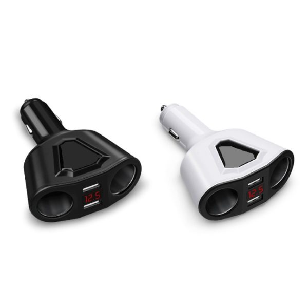 3.1A Dual USB Digital Display Multifunctionele rijrecorder Universele autolader