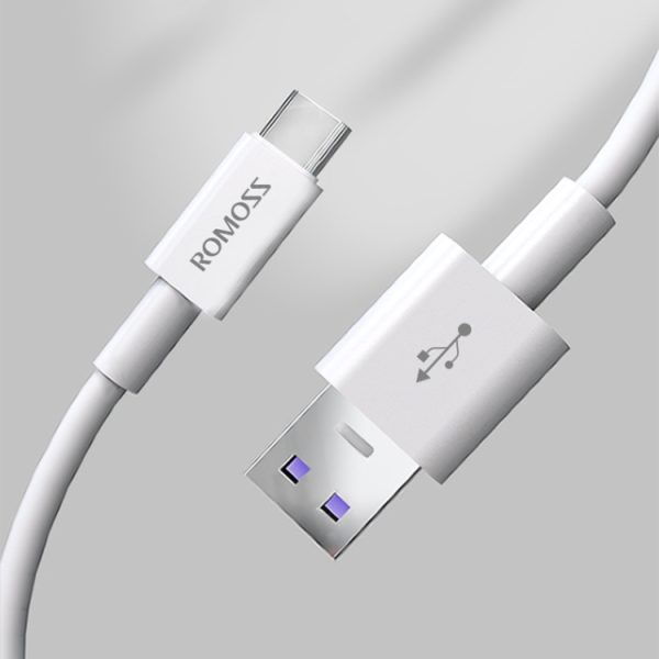 ROMOSS CB304 5A USB naar Type-C datakabel, lengte:, 0.2m, 1m, 1.5m, 2m