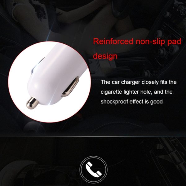 B9 Smart Digital Display Dubbele USB Bluetooth-autolader met handsfree belfunctie