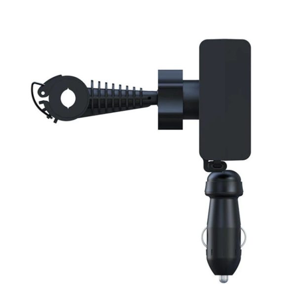 Sigarettenaansteker in de auto, achterbank, intrekbare oplader met dubbele draad, Car Charger