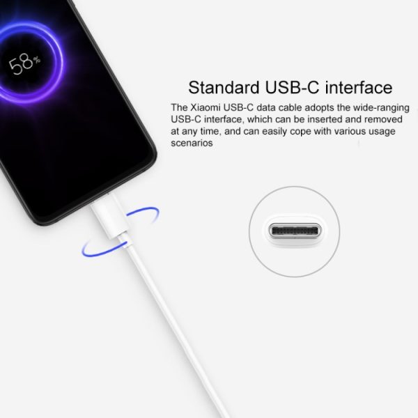 Originele Xiaomi Youpin ZMI Type-C / USB-C oplaadkabel, reguliere versie, lengte: 1m