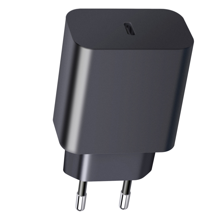 XY PD 25W USB-C / Type-C Reislader met één poort voor Samsung-apparaten Snel opladen, EU-stekker