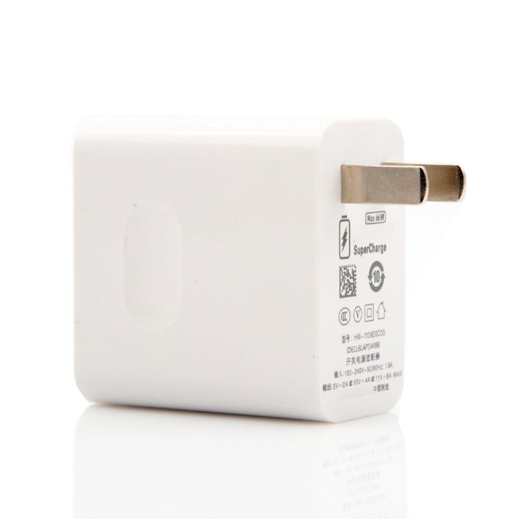 HW-66W 66W USB-snellader voor snel opladen + USB naar Type-C Flash-oplaadgegevenskabel, US-stekker, US Plug(1m), US Plug(1.5m), US Plug(2m)