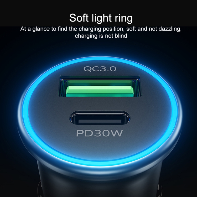 MOMAX UC18 30W dubbele poort QC3.0 snellader voor in de auto